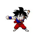 kid goku tattoo design idea