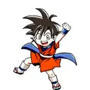 kid goku tattoo design idea