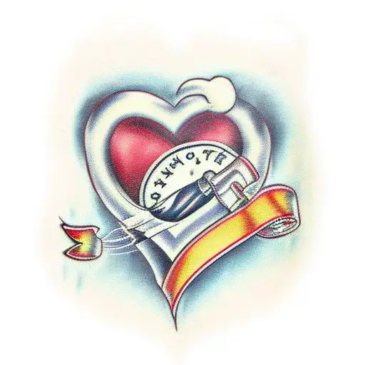 Tattoo Heart Attack Vector Images (75)