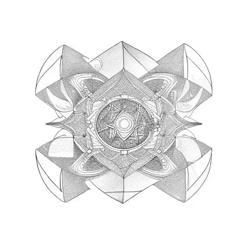 three puzzle pieces  tattoo design idea