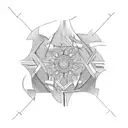 three puzzle pieces  tattoo design idea