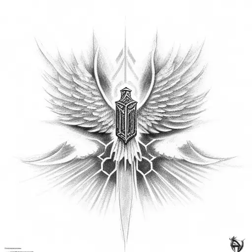 tattoo Isaiah 40:31 But they that wait upon the LORD  shall renew their strength;  they shall mount up with wings as eag tattoo design idea