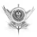 tattoo Isaiah 40:31 But they that wait upon the LORD  shall renew their strength;  they shall mount up with wings as eag tattoo design idea