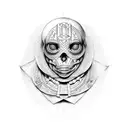 Mummy tattoo design idea