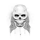 Mummy tattoo design idea