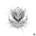 ave fenix tattoo design idea