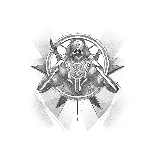 cavalier  tattoo design idea