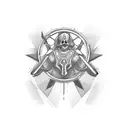 cavalier  tattoo design idea