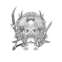 cavalier  tattoo design idea