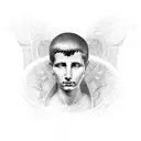Augustus Caesar  tattoo design idea