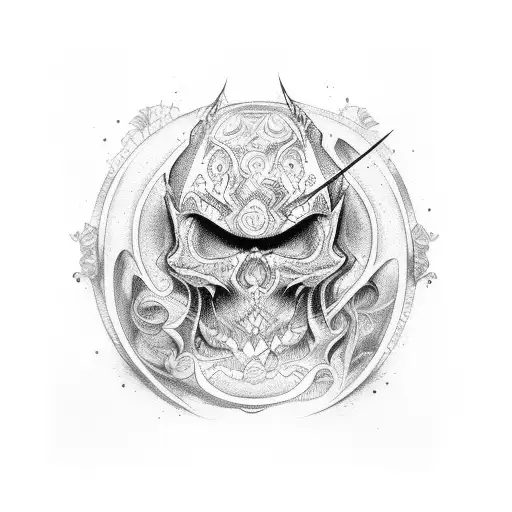 Magician tattoo design idea