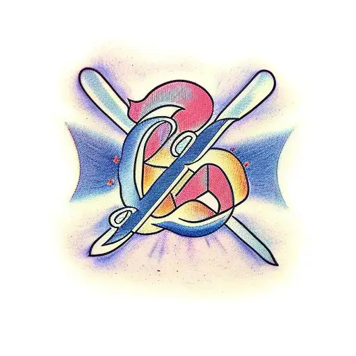 The words "numbers 6:24" in a pretty cursive writing tattoo design idea