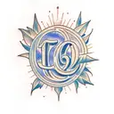 The words "numbers 6:24" in a pretty cursive writing tattoo design idea