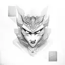 satoru gojo tattoo design idea