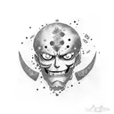 zoro one piece  tattoo design idea