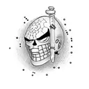 zoro one piece  tattoo design idea