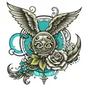 lifeline tattoo design idea