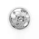 8 Ball tattoo design idea