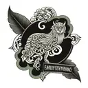 Family Over Everything tattoo design idea