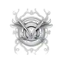 merlin 101 helicopter  tattoo design idea