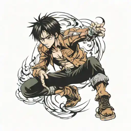Eren Yeager tattoo design idea