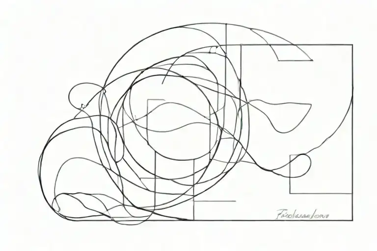 perfection, persistence, sadness tattoo design idea