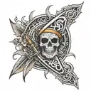 shardblade tattoo design idea