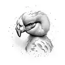 ugly duckling tattoo design idea