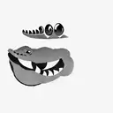 a crocodile tattoo design idea