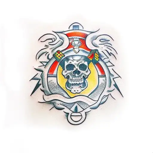 Spanish conquest  tattoo design idea