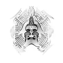 Spanish conquistadors  tattoo design idea