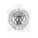 Spanish conquistadors  tattoo design idea