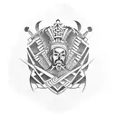 Spanish conquistadors  tattoo design idea