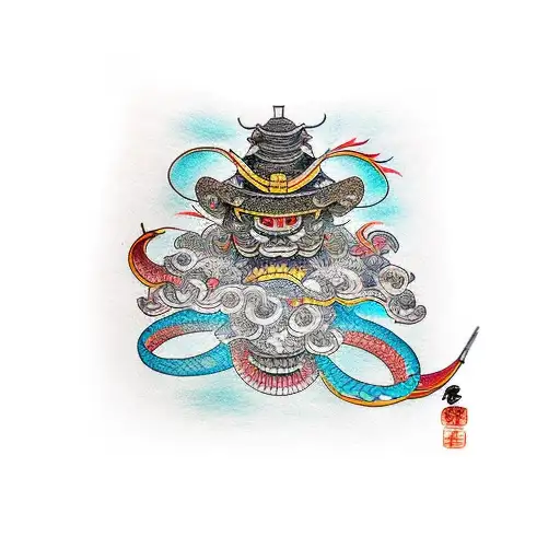 Vegas  tattoo design idea