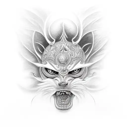 Asura  tattoo design idea