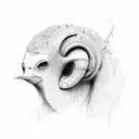 I think therefore I am tattoo design idea