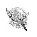 seven sins tattoo design idea