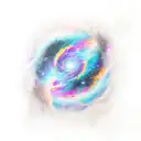 Full sleeve containing these elements: An ocean wave Galaxy/Space Flame Tribal  Black line  Fog Mixed styles Feather  Ov tattoo design idea