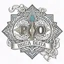 phi delta theta tattoo design idea