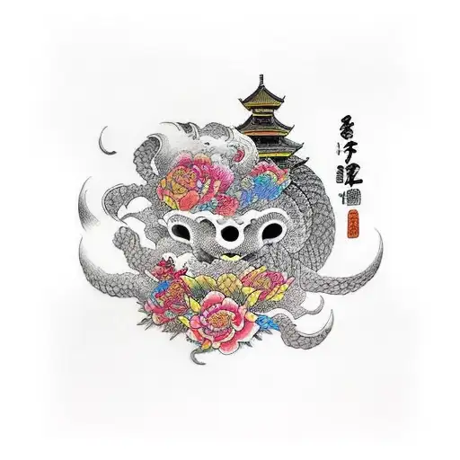 el viaje de chihiro tattoo design idea