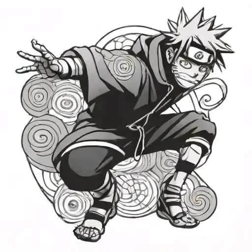 Naruto obito uchiha tattoo design idea