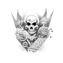 999 legends never die  tattoo design idea