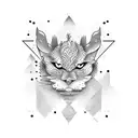 alone text tattoo design idea