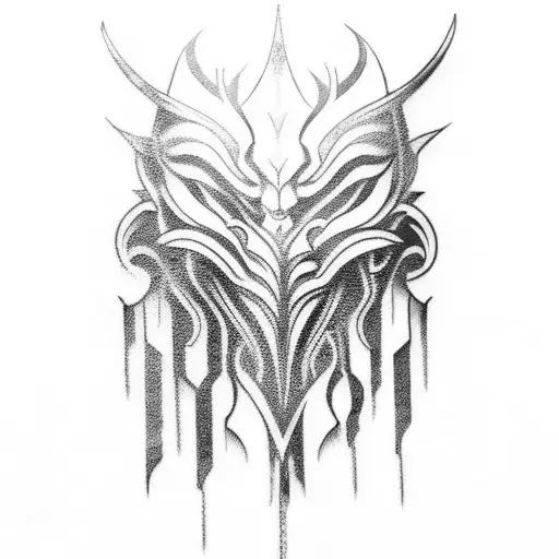 hackers god tattoo design idea