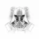 hackers god tattoo design idea