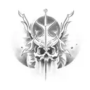 espiritu santo tattoo design idea