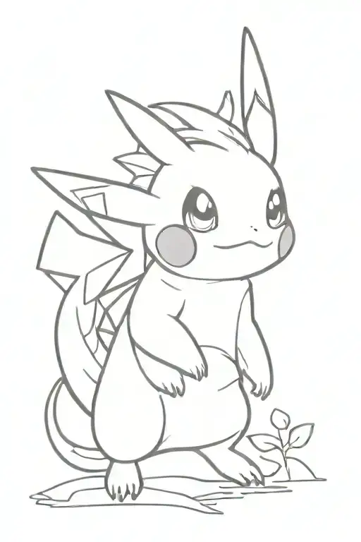 pokemon tattoo design idea