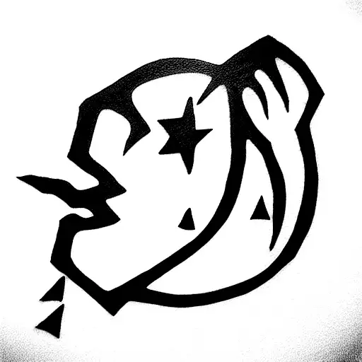 Monster  tattoo design idea