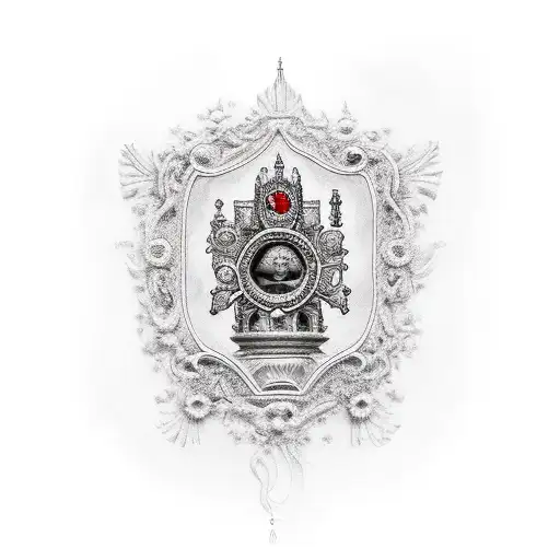 virgen del Rocío  tattoo design idea