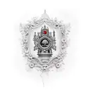 virgen del Rocío  tattoo design idea